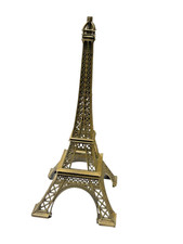 ANCIENNE TOUR EIFFEL COULEUR LAITON BRONZE SOUVENIR DE PARIS