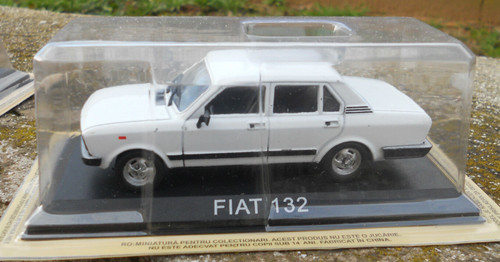 Die cast fiat 132 - die, Échelle