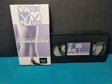 Winsor Pilates: Sculpter les abdominaux VHS tape & sleeve