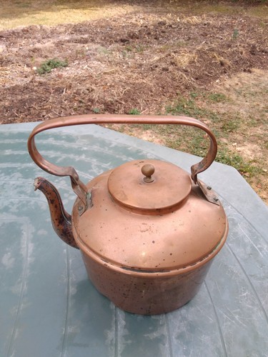 Bouilloire cuivre laiton - bouilloire,