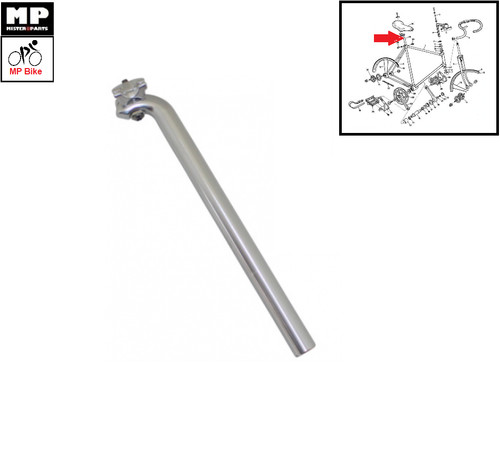 Tige selle vtt - de, argent
