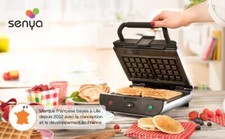 Appareil à gaufres et croque-monsieur, Gaufrier 3 en 1, 750w