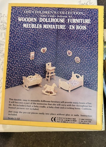 Kit meubles miniatures bois - kit,