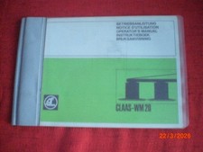 Brochure notice faucheuse - brochure,
