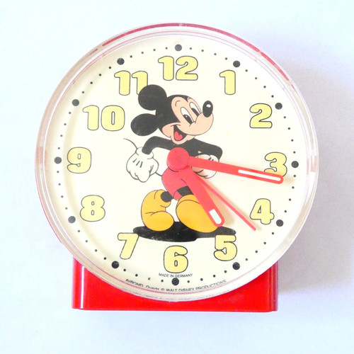 Horloge reveil mickey mouse - horloge,