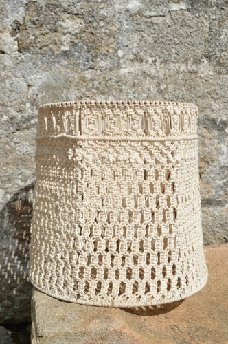 Abat jour crochet - crochet, corde
