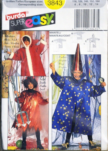 3843 patron burda - , costume