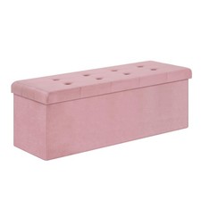 Banc de Rangement en Velours