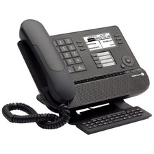 Alcatel Lucent 8028 IP Premium Deskphone Noir Clavier Azerty Neuf