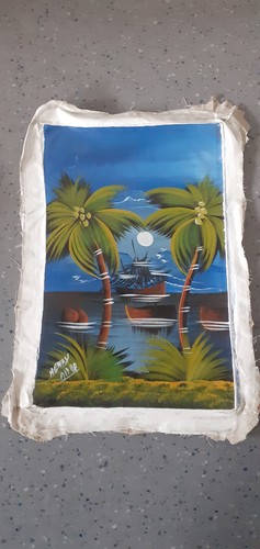 Peinture huile sur toile