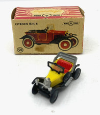44201 ANGUPLAS MINICARS / SPAIN / 50 CITROEN 5 HP ROSALIE YELLOW 1/86