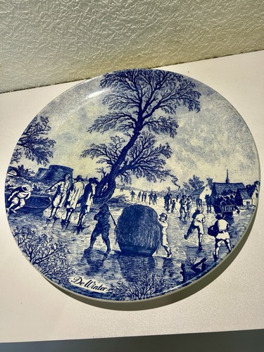 Grand plat xviiieme faïence - plat,