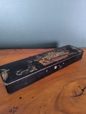 Ancien Plumier Boîte À