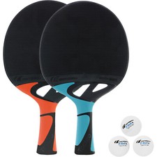 Jeu de raquettes de tennis de table (2pcs) Tacteo pack duo Cornilleau Orange