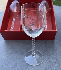 Lot de 6 Verres à Vin Cristal