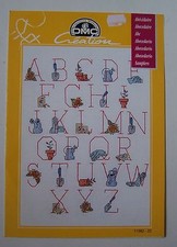 § DMC CREATION grille point de croix cross stitch 11982-22 - ABECEDAIRE SAMPLERS