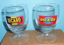 2 VERRES RICARD BALLON
