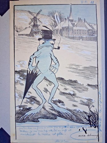 Dessin original signé