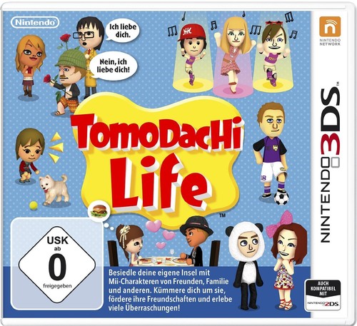 Tomodachi life nintendo 3ds - tomodachi,