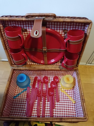 Valise mallette osier - , rotin