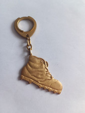 Vintage 60' Hiking Keychain Studded Mountain Shoe Metal Keychain