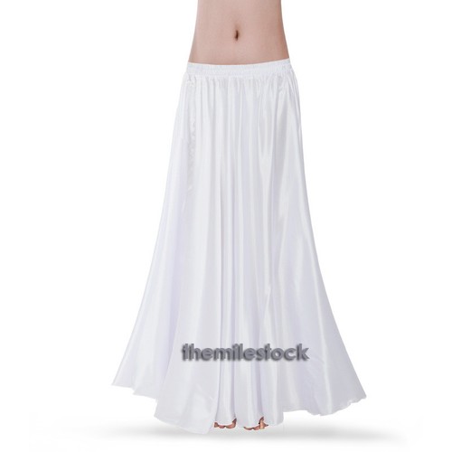 Jupe longue satin - longue, tms