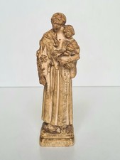 Ancienne statuette en plâtre