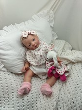 Adorable Bébé reborn Petra, Poupée Lourde Et Lestée, Faite Main ❤️