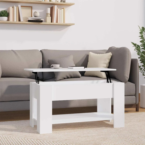 Table basse avec - , étagère
