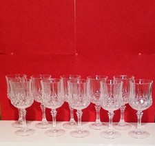 verre cristal Lot de 10 verres