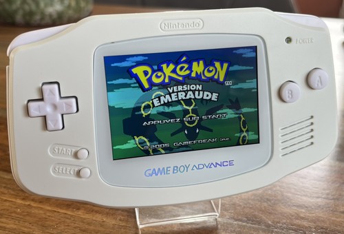 Game boy advance - boy, blanche