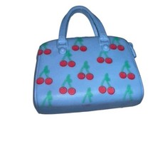 MATTEL CHERRIES FRUIT BLUE BAG PURSE BARBIE FASHIONISTA ACCESSORY DIORAMA KAWAII