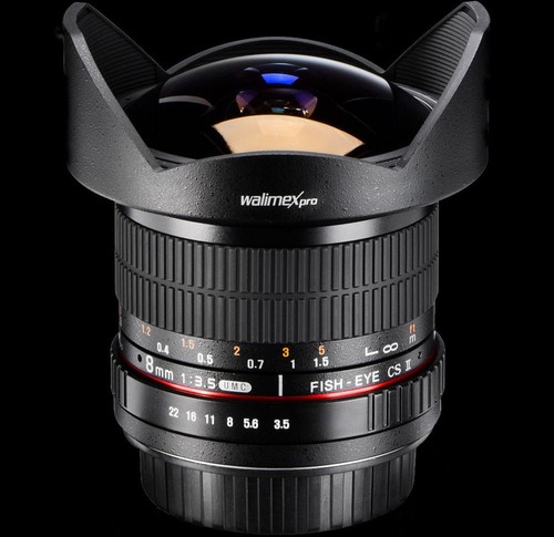 Fisheye objectif 8mm - fisheye, pour
