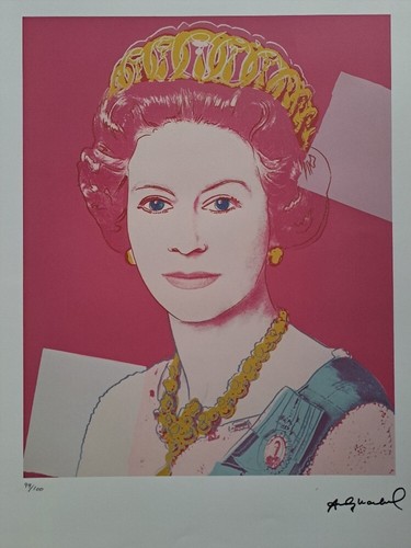 Lithographie signée andy - lithographie,