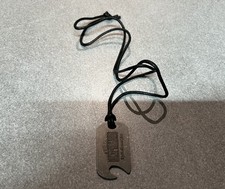 METAL CORD LEATHER PENDANT