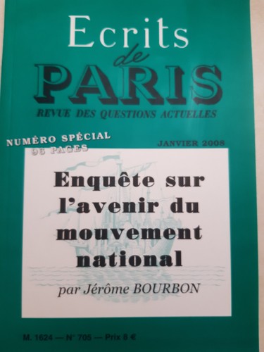 écrits paris revue 705 - de,