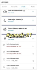 Hyatt Suite Upgrade Award, Used Max 7 Days. Valid Till 2/28/2026
