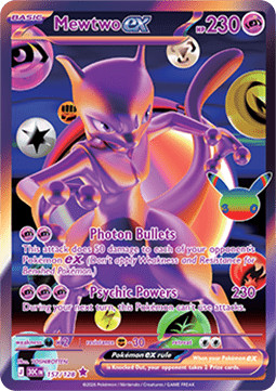 Pokémon mewtwo ex - (30c, 157)