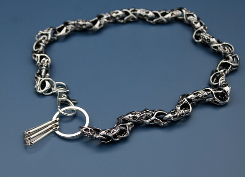 Collier pantalon tête de - de,