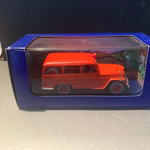 Tintin jeep station - tintin,