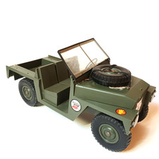 GI JOE GEYPERMAN LAND ROVER VEHICLE VINTAGE ORIGINAL 1973 - Jeep US Action Man