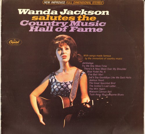 Wanda jackson salutes - jackson, "salutes