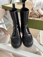 Bottes Gucci noir femme avec