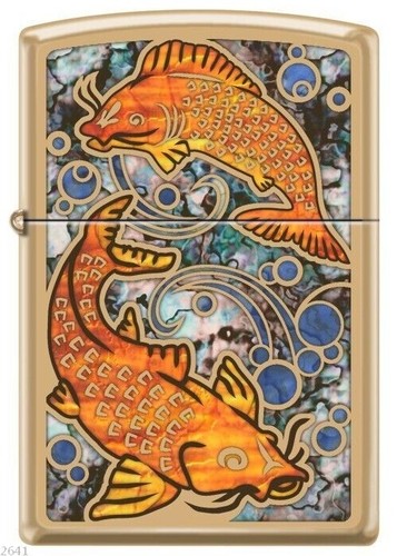 Zippo koi fish brass - zippo, ★