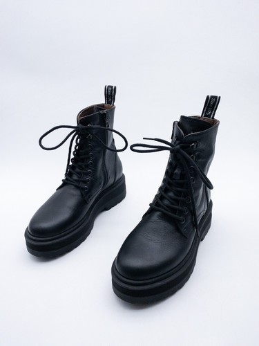 Nero giardini bottes lacets - nero, À