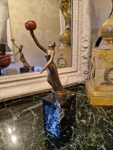 Statue bronze ancienne - statue,