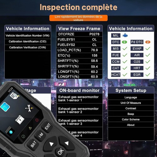 Universal obd2 diagnostic tool - universal,