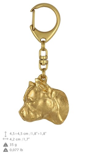 Porte clés amstaff type - amstaff,
