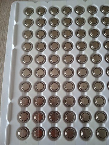 Lot piles boutons - lot,