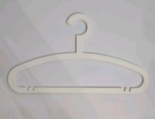 Ikea Hemlis Adult White Hangers - Rare - Discontinued - Lot of 12